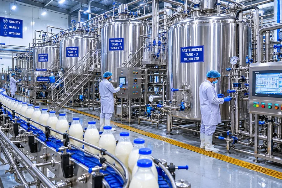 Dairy plant